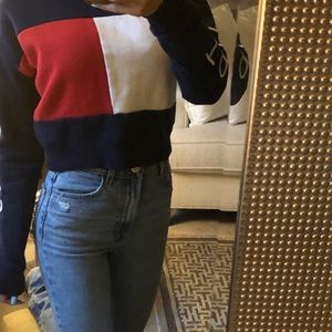 Tommy jeans Crop sweater size Xs
